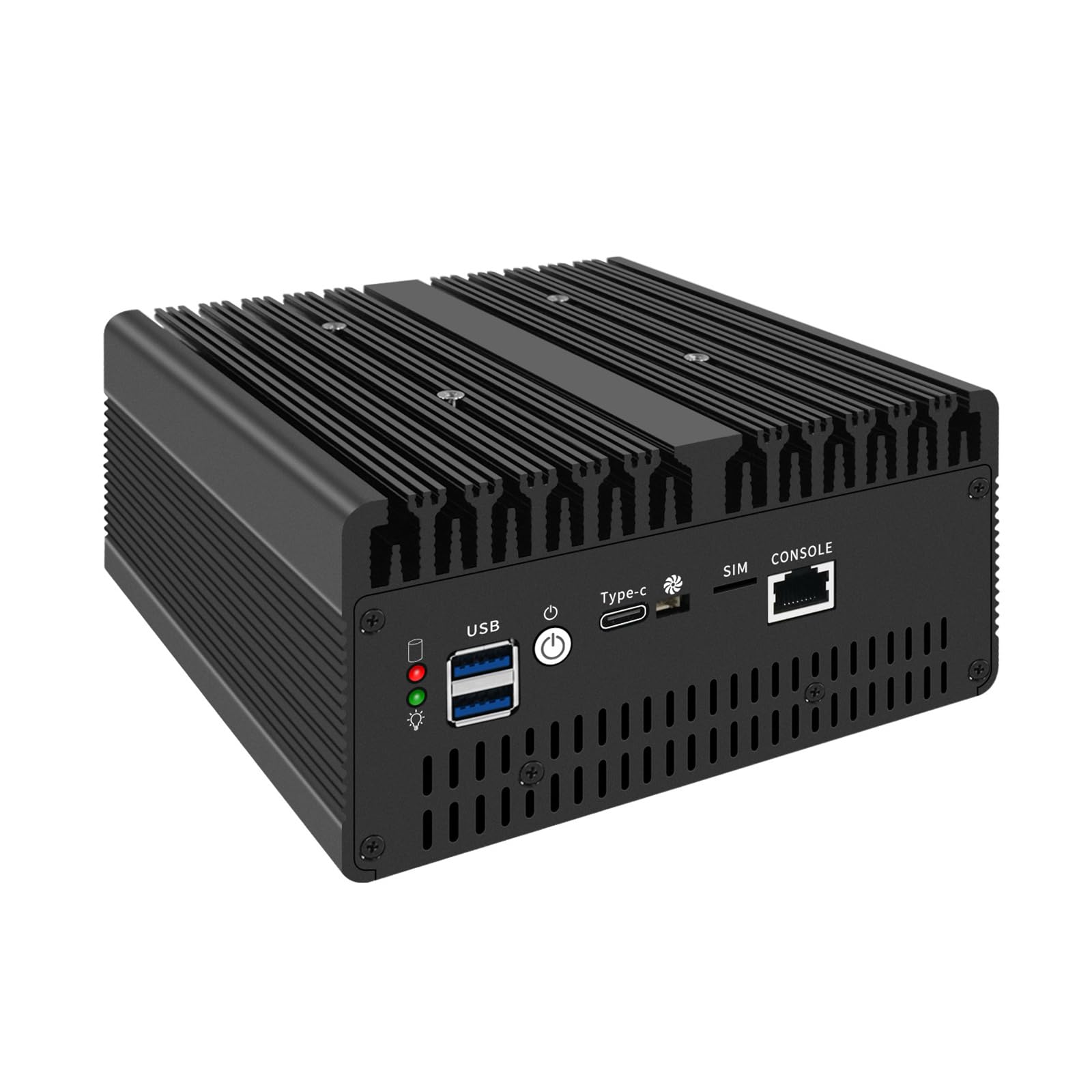 Micro Firewall Appliance Mini PC Pentium Gold 8505 2 x 10GbE SFP+ RN06 PFSense OPNsense VPN Router PC PCIE x8 for PCIE 3.0 x4 4 x 2.5GbE LAN 8G RAM 256G SSD