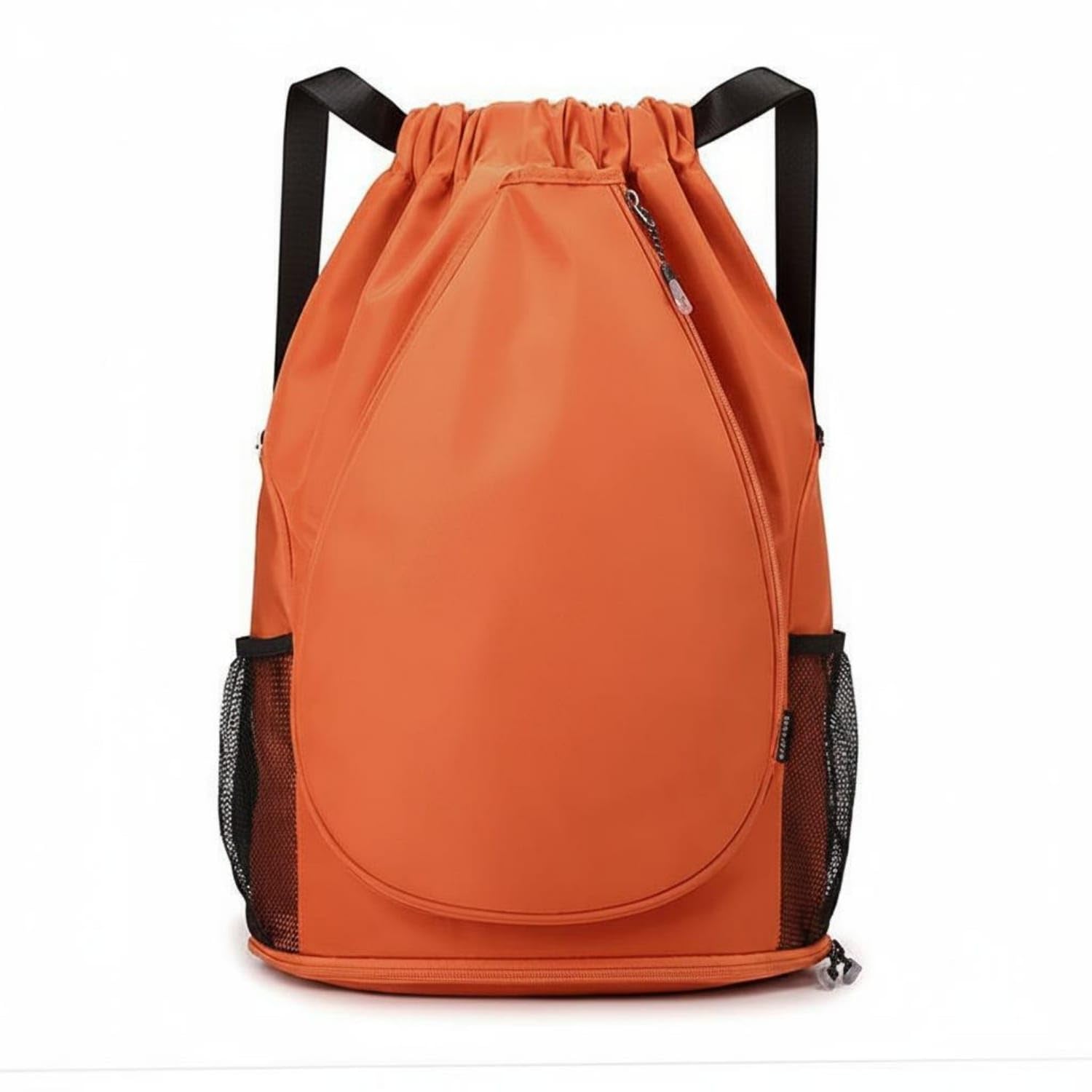 Large Capacity Badminton Drawstring Orange Polyester | Storage Practical Comfort Polyester Large Orange-picture-12