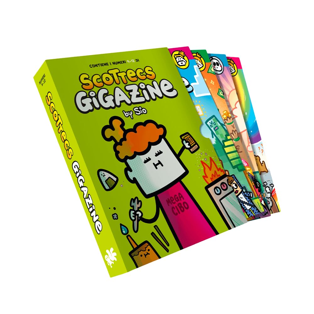 Scottecs Gigazine Cofanetto 3: Vol. 9-12