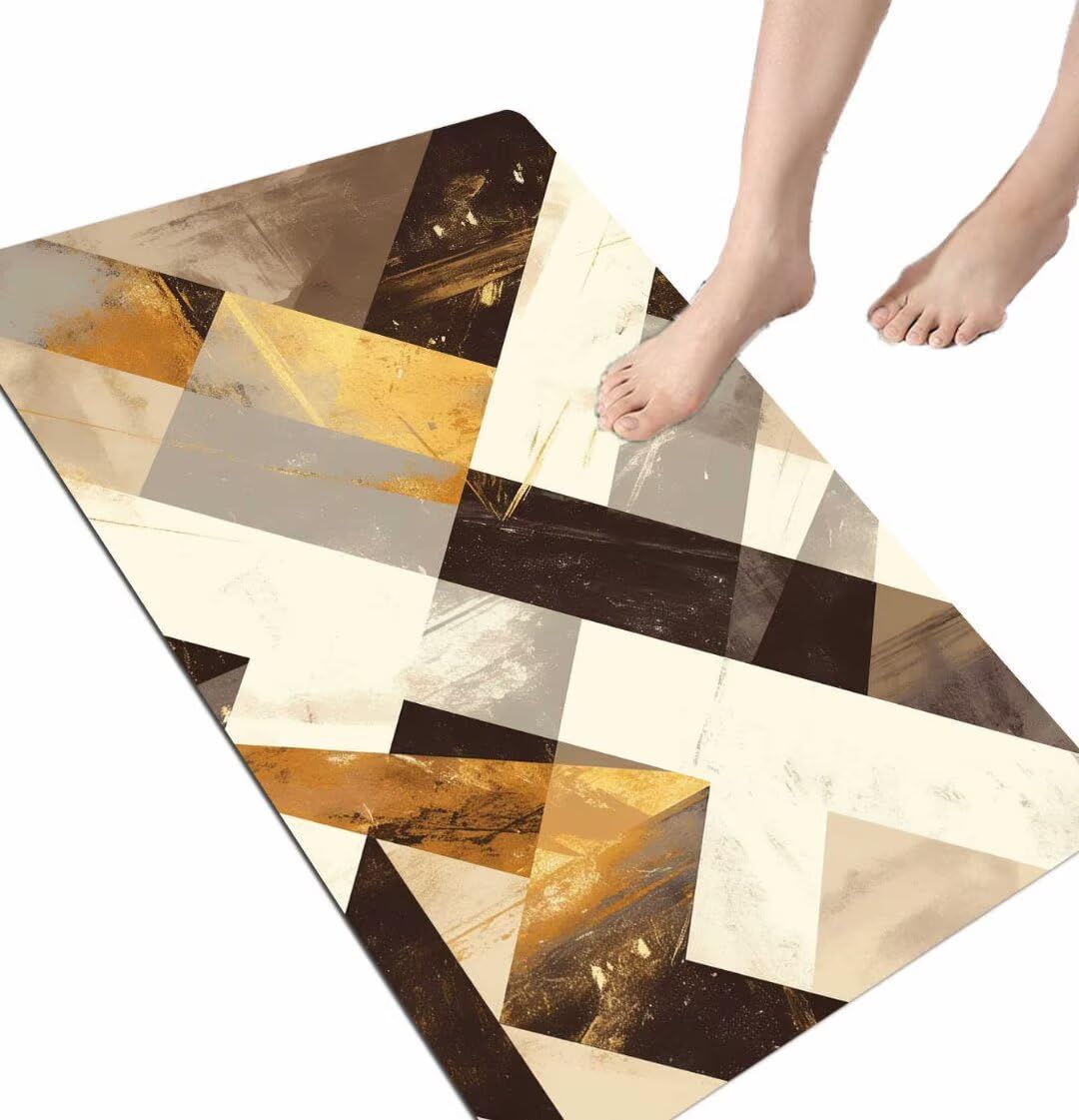 Tapis de salle de bain design galet pour créer une ambiance spa moderne et sécurisée chez soi