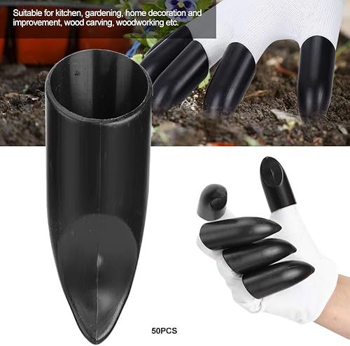 Miniatura 2 de TOPINCN Guantes de garras de jardín, suministros de herramientas, garras de excavación, material ABS