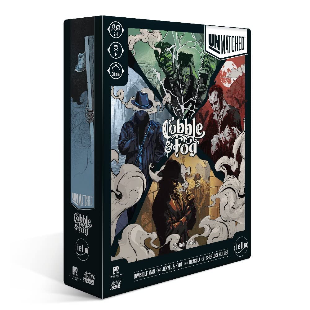 IELLO Unmatched - Cobble and Fog Strategy Game, German language