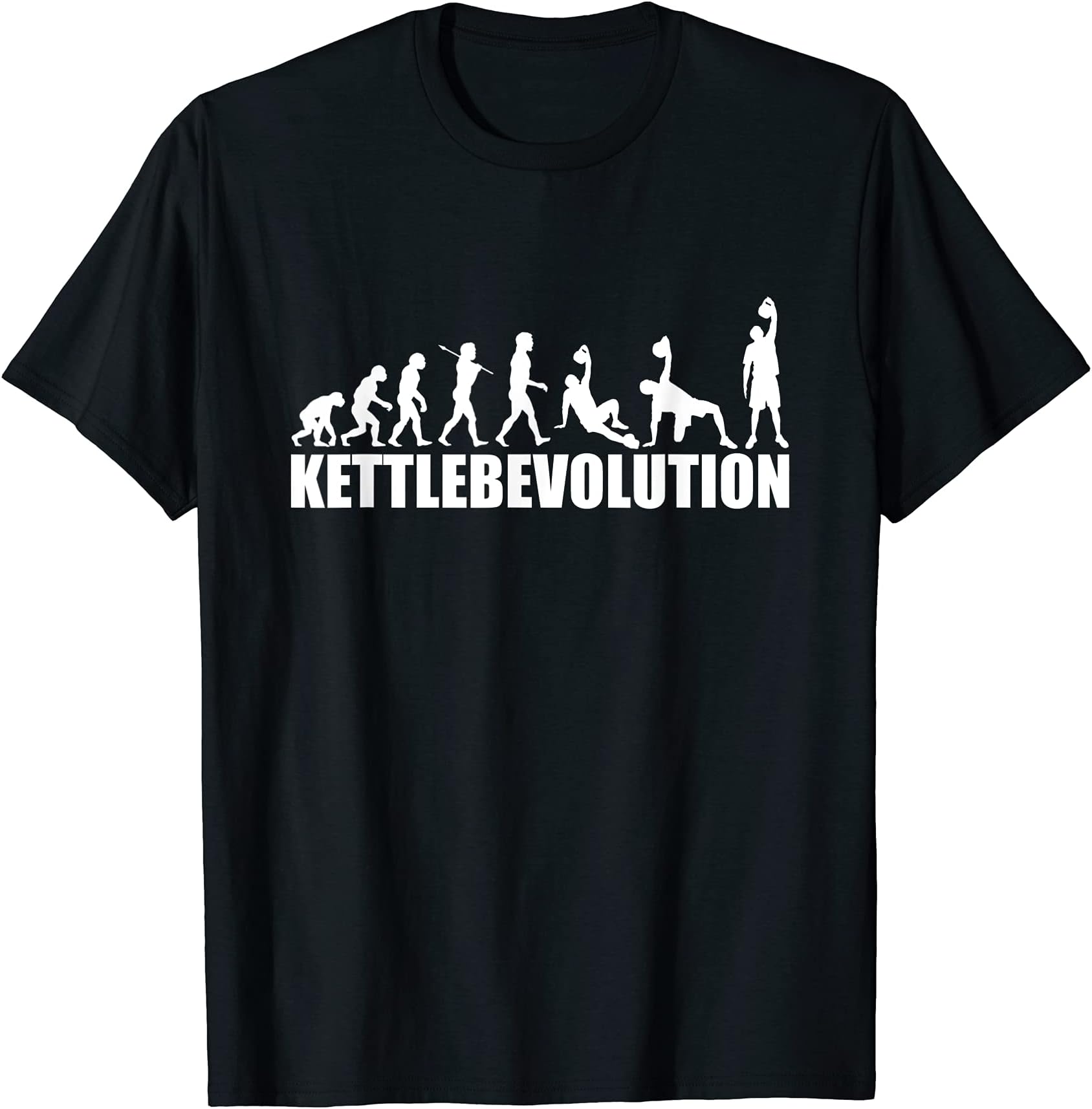 Kettlebell Gifts & AccessoriesKettlebell Turkish Get Up - TGU Evolution Kettlebell T-ShirtOEKO-TEX STANDARD 100