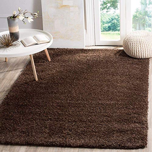 Image of Handwoven Microfibre 3D Rug for Living Room (Coffee Color, 8 X 8 Feet (Square), Microfibre)