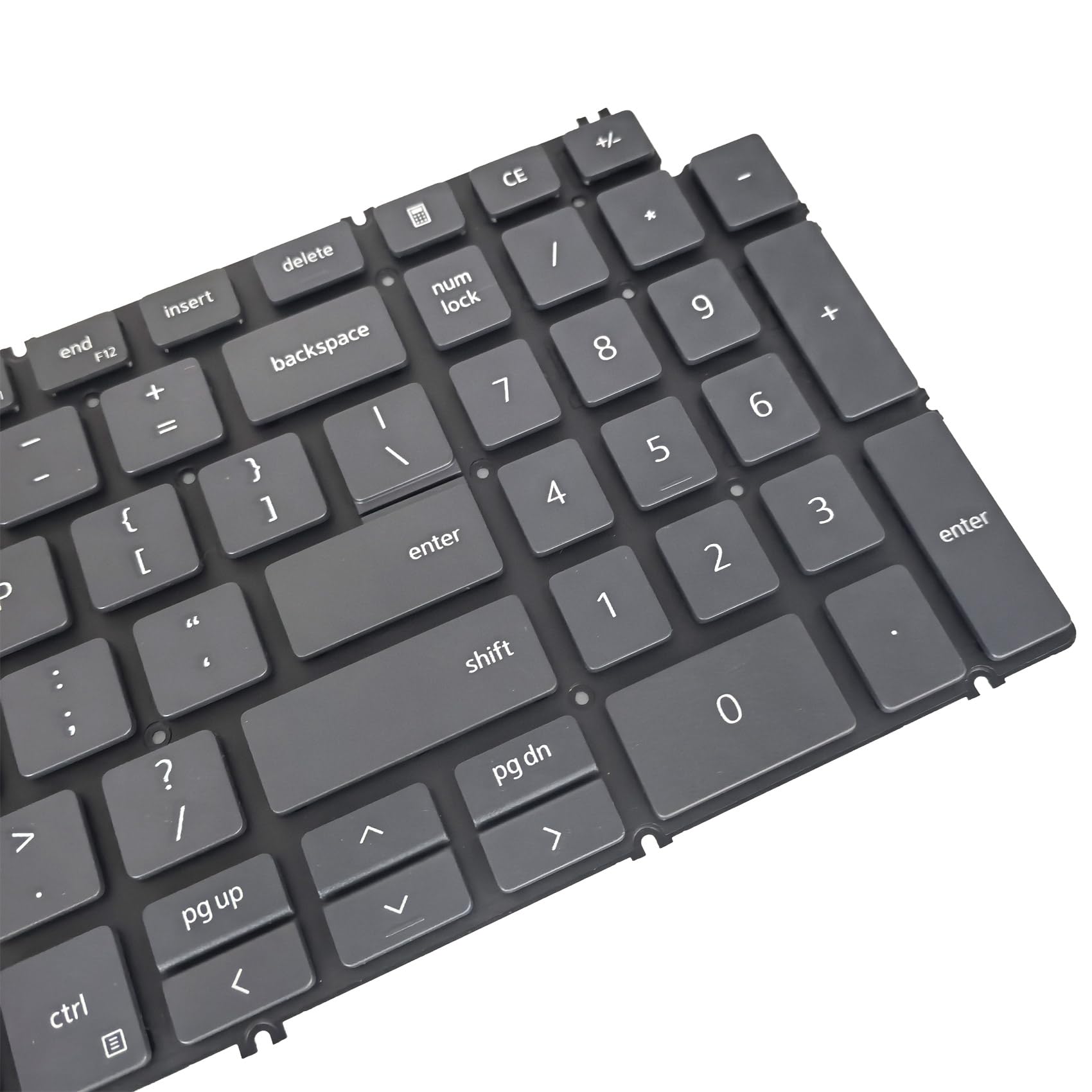 UK Backlit Keyboard Replacement For Dell Latitude 3510 & Vostro 5502/5501 Laptops – Black, Sold By Wikiparts-541152