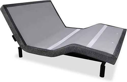 iDealBed iEscape - Base de cama ajustable, soporte de pared, inalámbrico, masaje, gravedad cero, antironquidos, luz nocturna, memoria, puertos USB