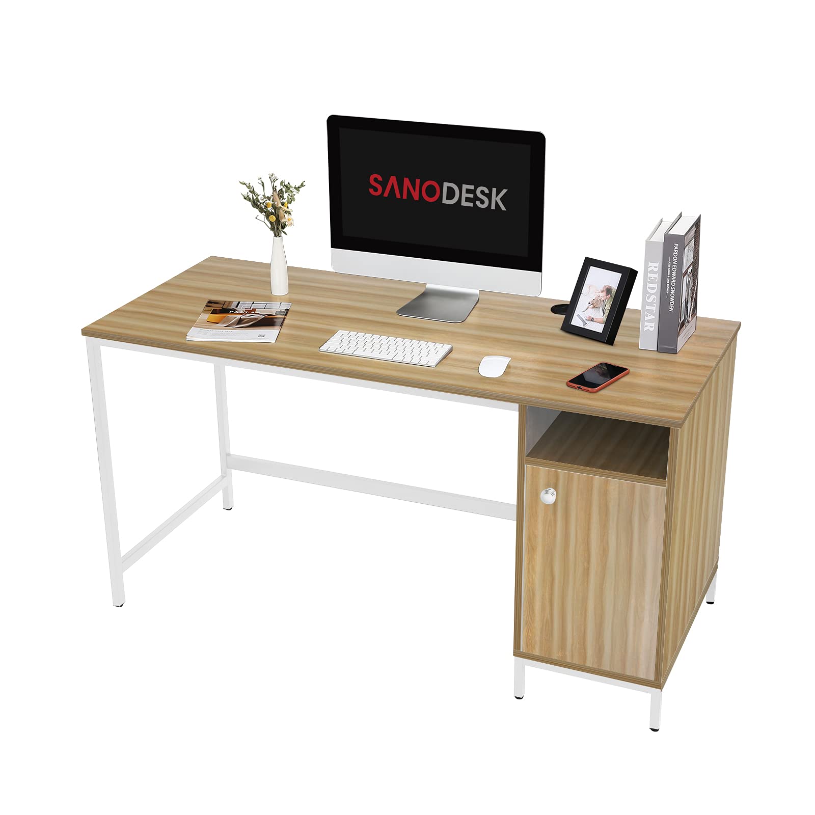 Buy SANODESK Ergonomics Computer Desk Home Office Workstation PC Laptop