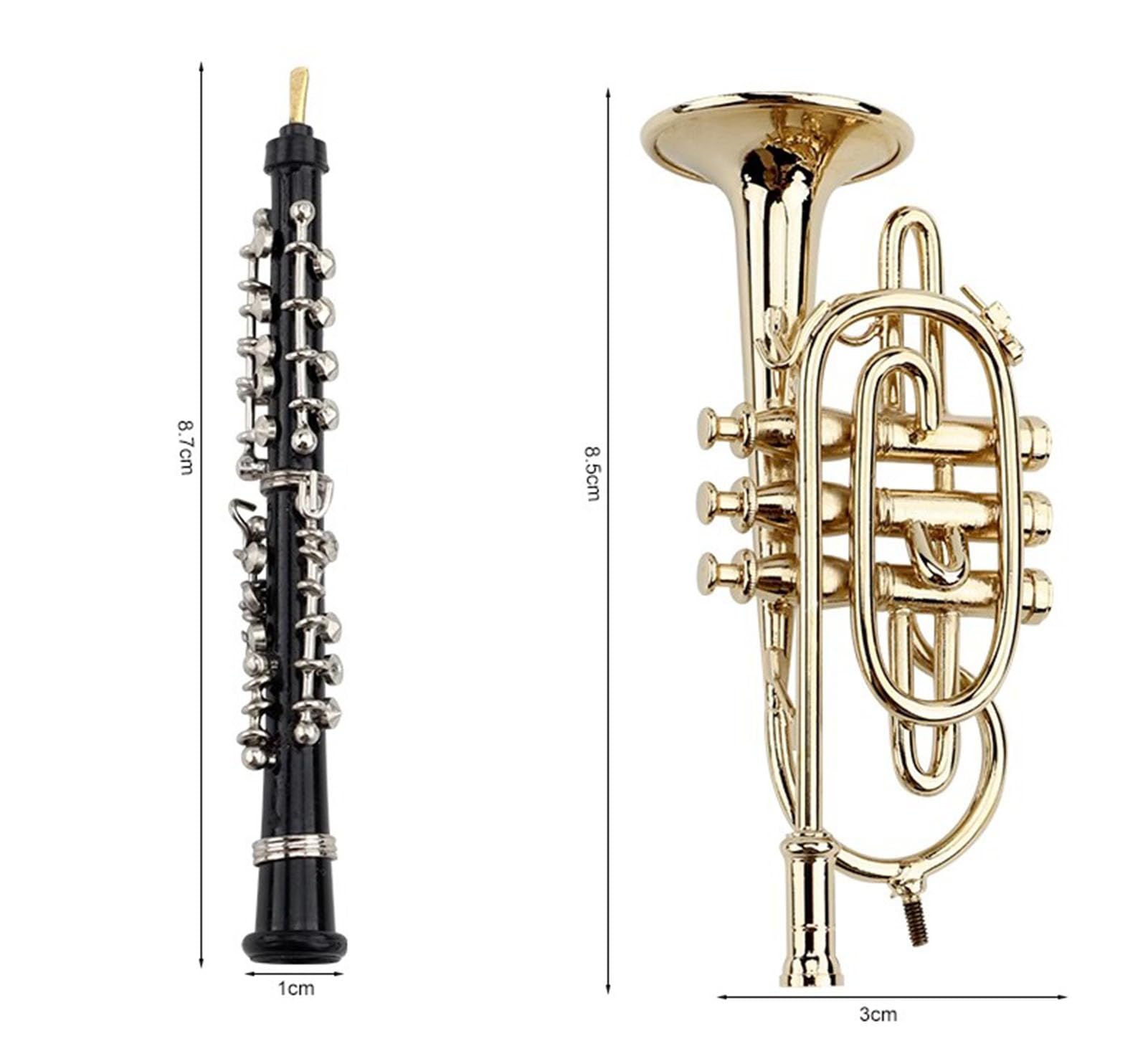 Zestaw modeli mini instrumentów muzycznych Montessori, pomoce naukowe do nauczania języka dziecięcego