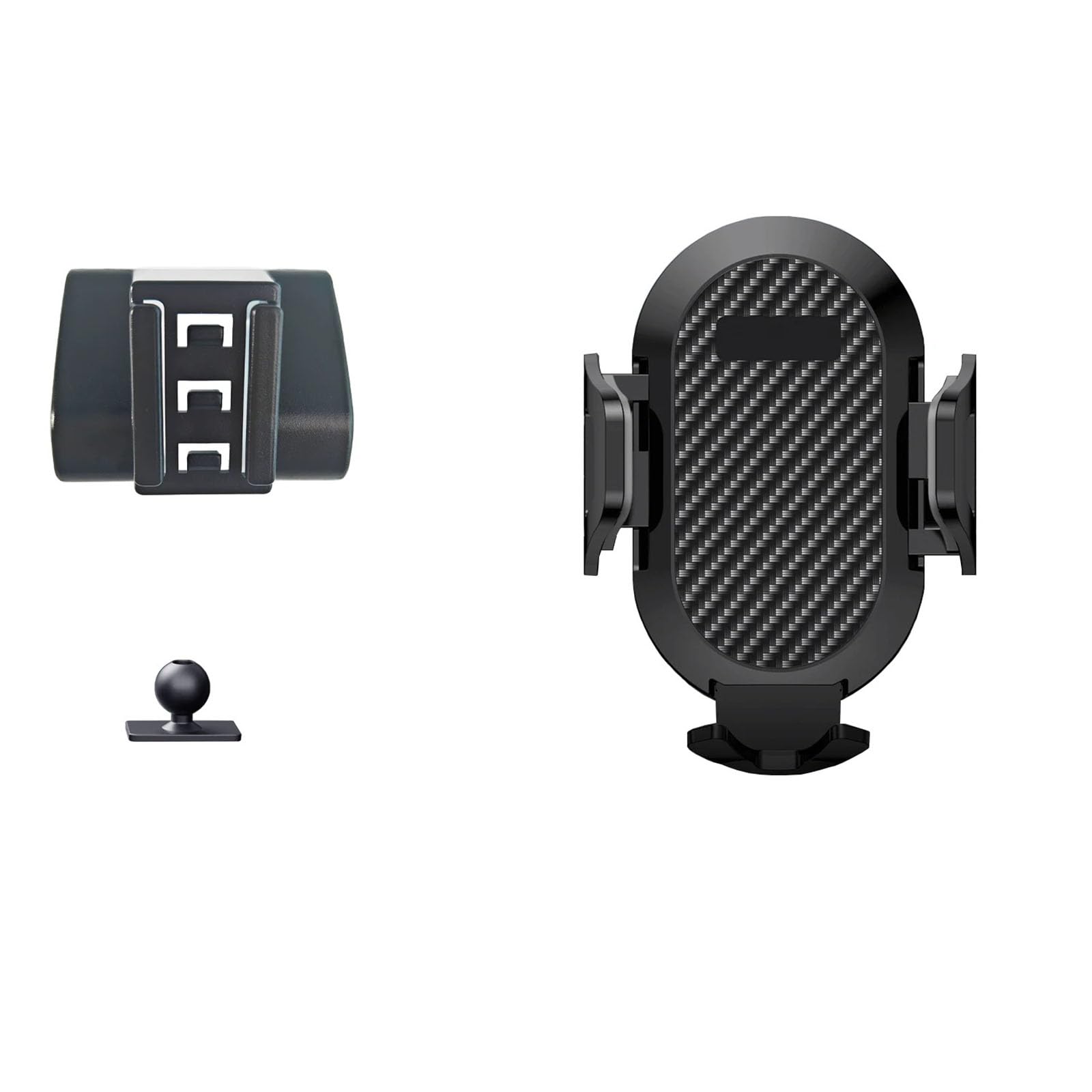 MOGFLMAN Car Phone Holder for Jeep Wrangler 2018-2023, LHD Car Phone Holder