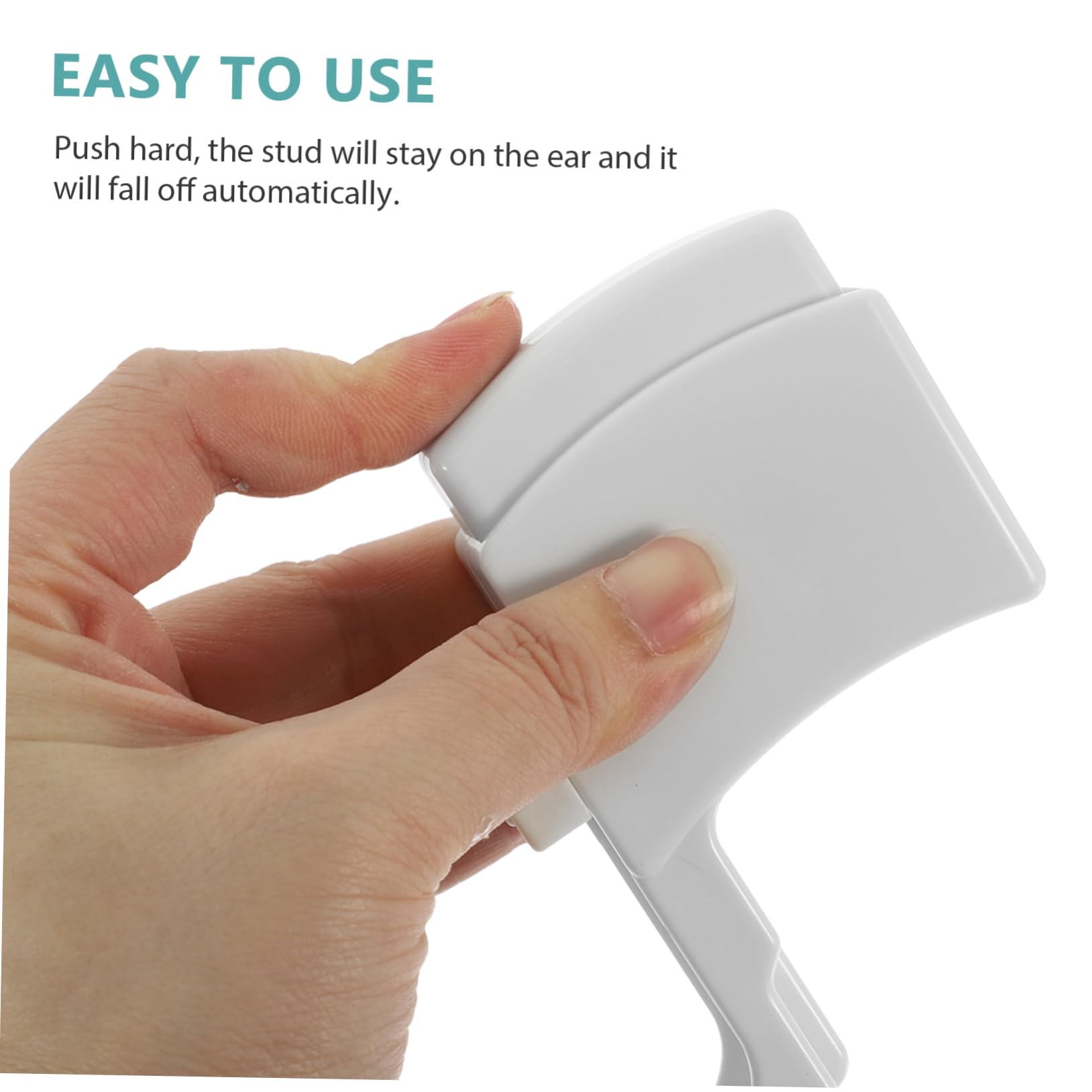 NOLITOY Easy to Use Ear Piercing Kit Ear Piercing Apparatus Supplies Safe No for Both Home Salon