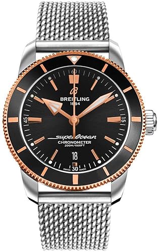 Superocean Heritage II Automatic Chronometer Black Dial Men's Watch UB2030121B1A1