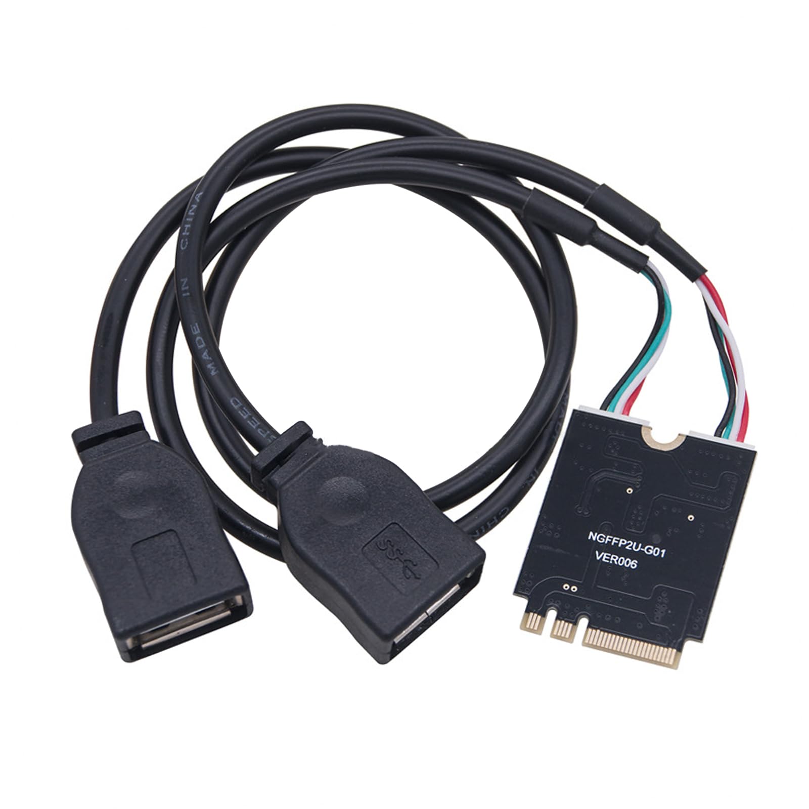PCIe/Key A+E to USB Adapter PCIe to USB Cable for Seamlessly Device Connectivities On Computers Notebook