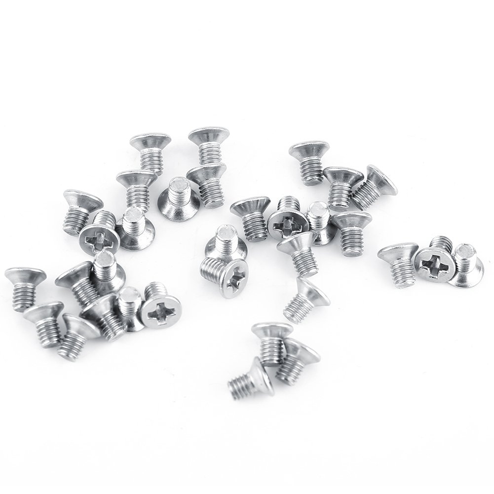 M3 Type X 4Mm,Thin Head Hex Screw M3X4Mm 10Pcs,7Mm Diameter 100Pcs Bag Flat Head Ss304 Machine Countersunk Screw Bolt Fastener Repair Tool Accessory(