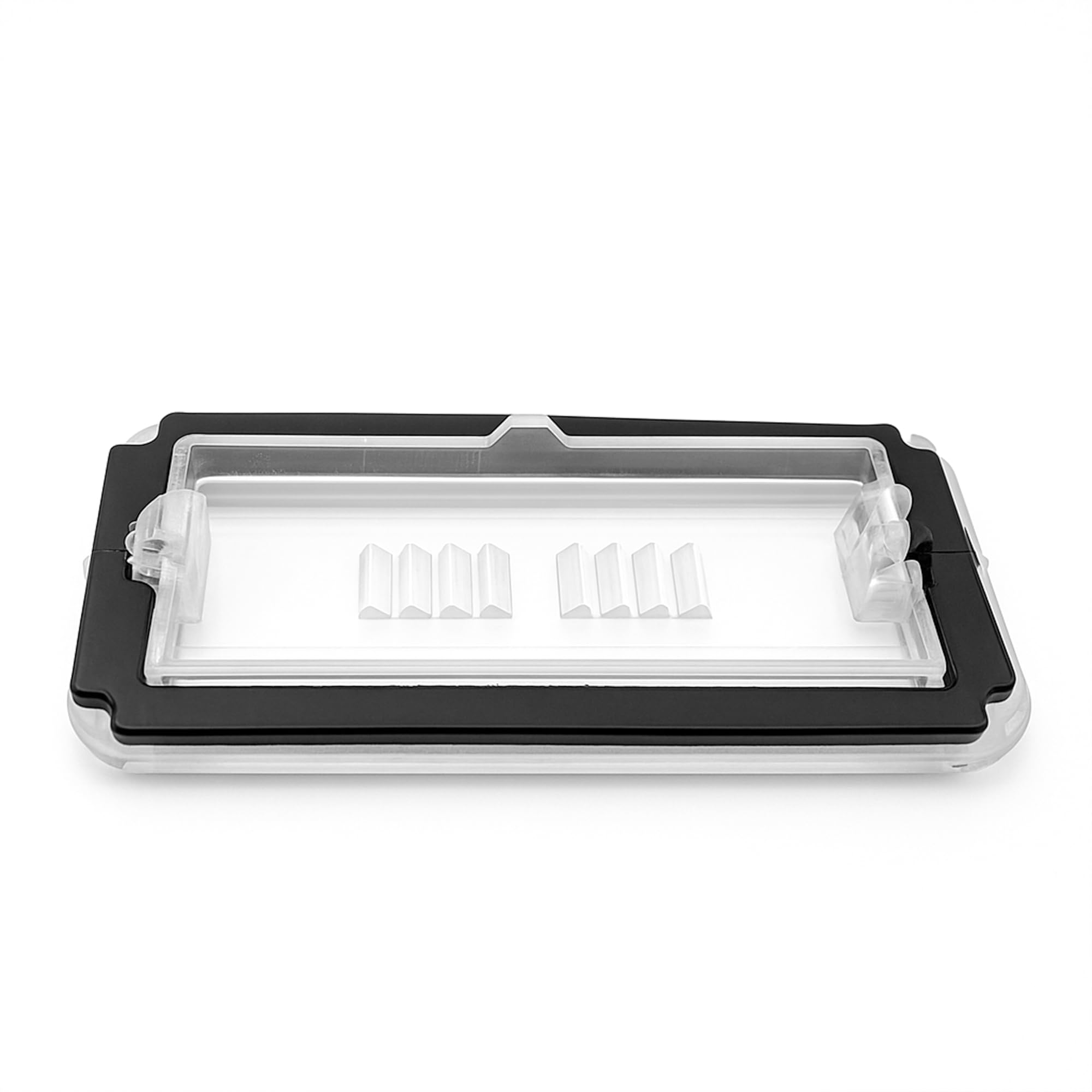 2 x luci posteriori per targa auto, copertura trasparente per Fiat 500, Abarth 500 2007-2022 | OEM 51800482