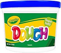 Vista 2 de Crayola Modeling Dough, Blue, Bulk Classroom & Art Supplies For Kids, 3lb, Resealable Bucket