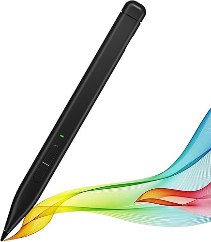 Miniatura 1 de Slim Pen 2 para Microsoft Surface con presión 4096, borrador y clic derecho, rechazo de palma, punta de grafito, para Surface Pro 9876543X, Surface