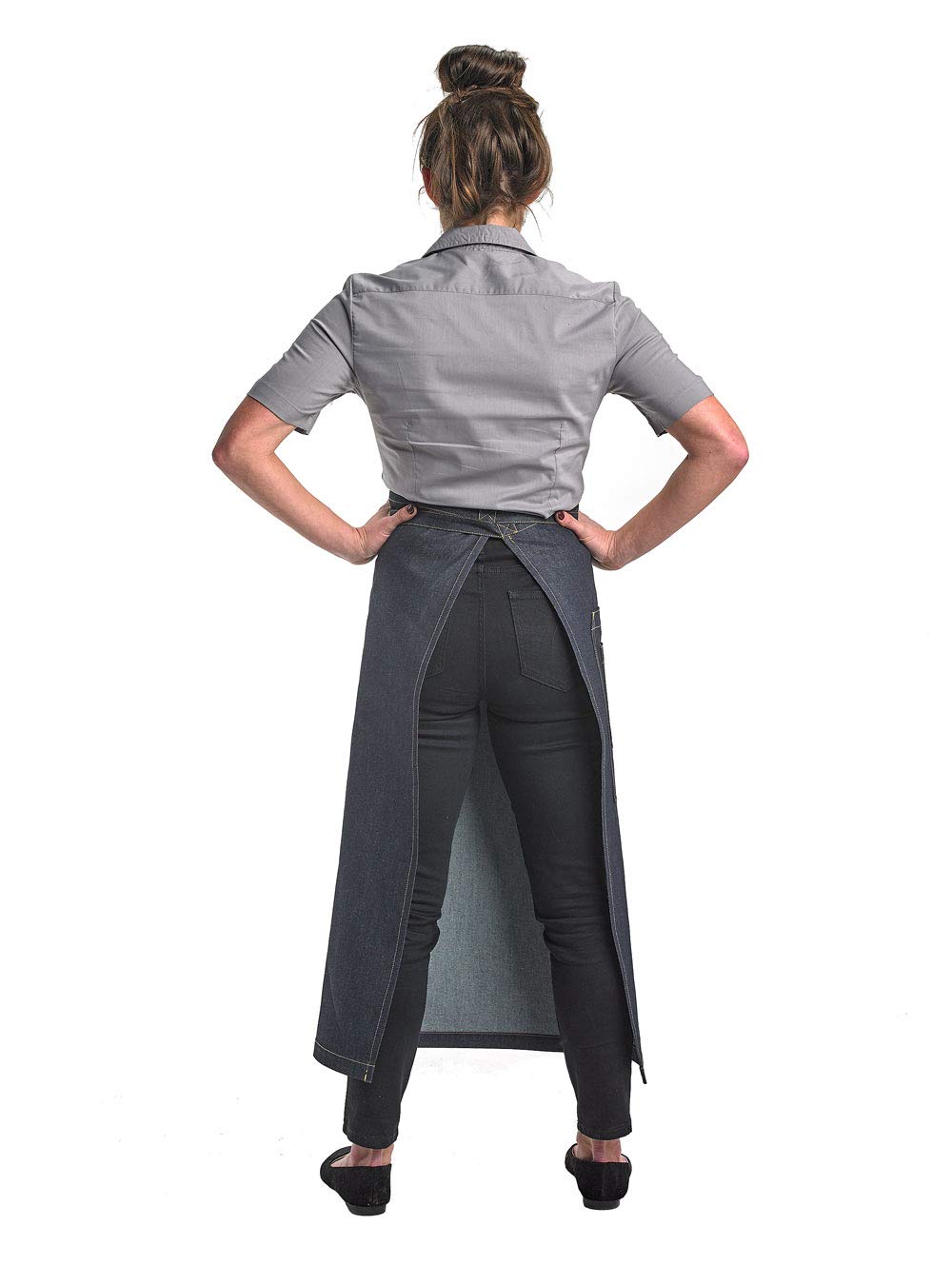 Mercer Culinary Metro Talon Bistro Schürze O/S indigo