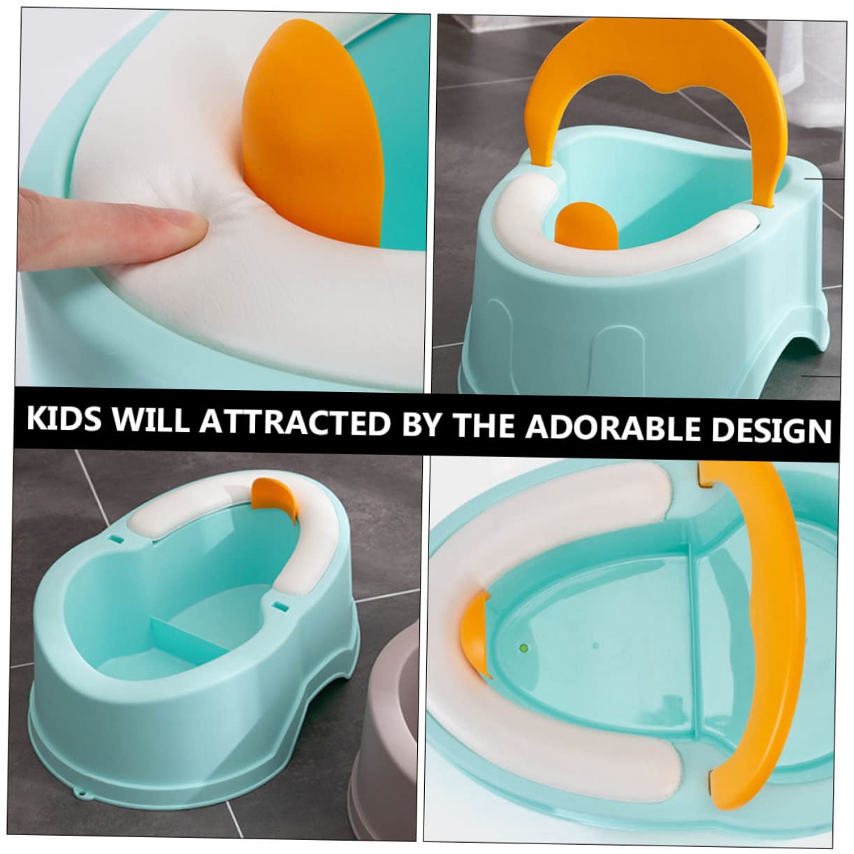 Kisangel Inodoro Portátil Para Bebés Inodoro Infantil De Lavabo Para Lavabo Orinal Tapa Wc Para Bacinilla Para Bebes