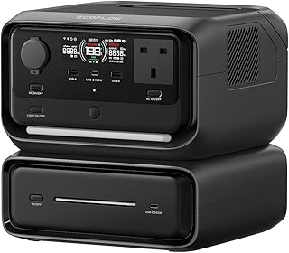 EF ECOFLOW RIVER 3 Max (RIVER 3 Plus&EB300) Portable Power Station – 572Wh LFP Battery