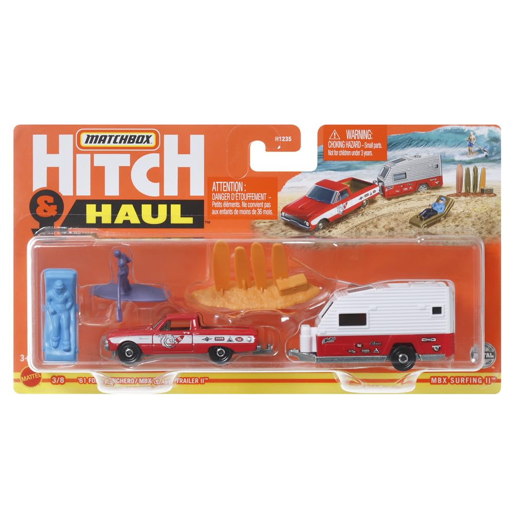 Matchbox Collectors Die-Cast Hitch and Haul Collectible Playset