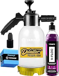 SNOW FOAM E PULVERIZADOR MANUAL HÍBRIDO 2 EM 1 – 2L DETAILER + SHAMPOO V-FLOC 500ML VONIXX