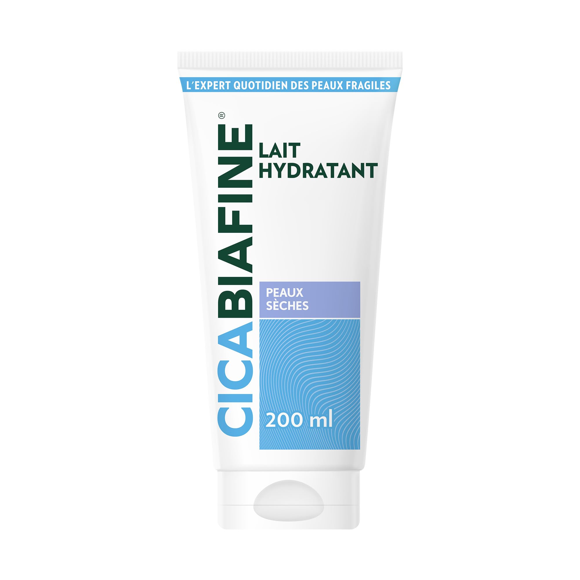 Cicabiafine Lait Hydratant Apaise et Hydrate Peaux Sèches, 200 ml