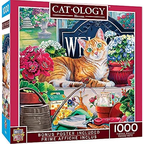 1000 Piece Jigsaw Puzzle for Adult, Family, Or Kids - Blossom by Masterpieces - 25" X 25" - Family Owned American Puzzle Company Cover