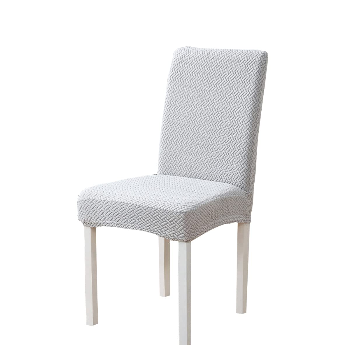 HAIAO Dining Chair Cover Waterproof Parson Chair Slipcover Kitchen Chair Seat Cushion Cover Stretchable Desk Chair Seat Cover Removable Folding Chair Cover