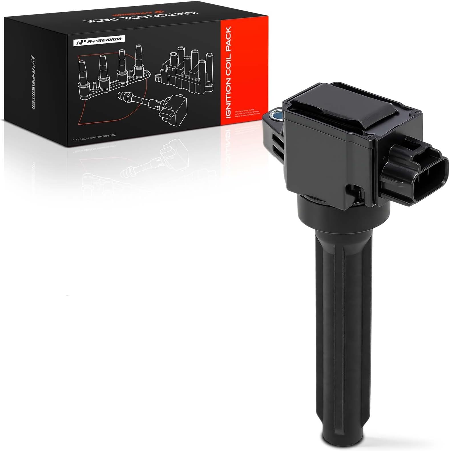 A-Premium Ignition Coil Compatible with Mitsubishi Mirage 2014-2015 2017-2024, Mirage G4 2017-2024, L3 1.2L