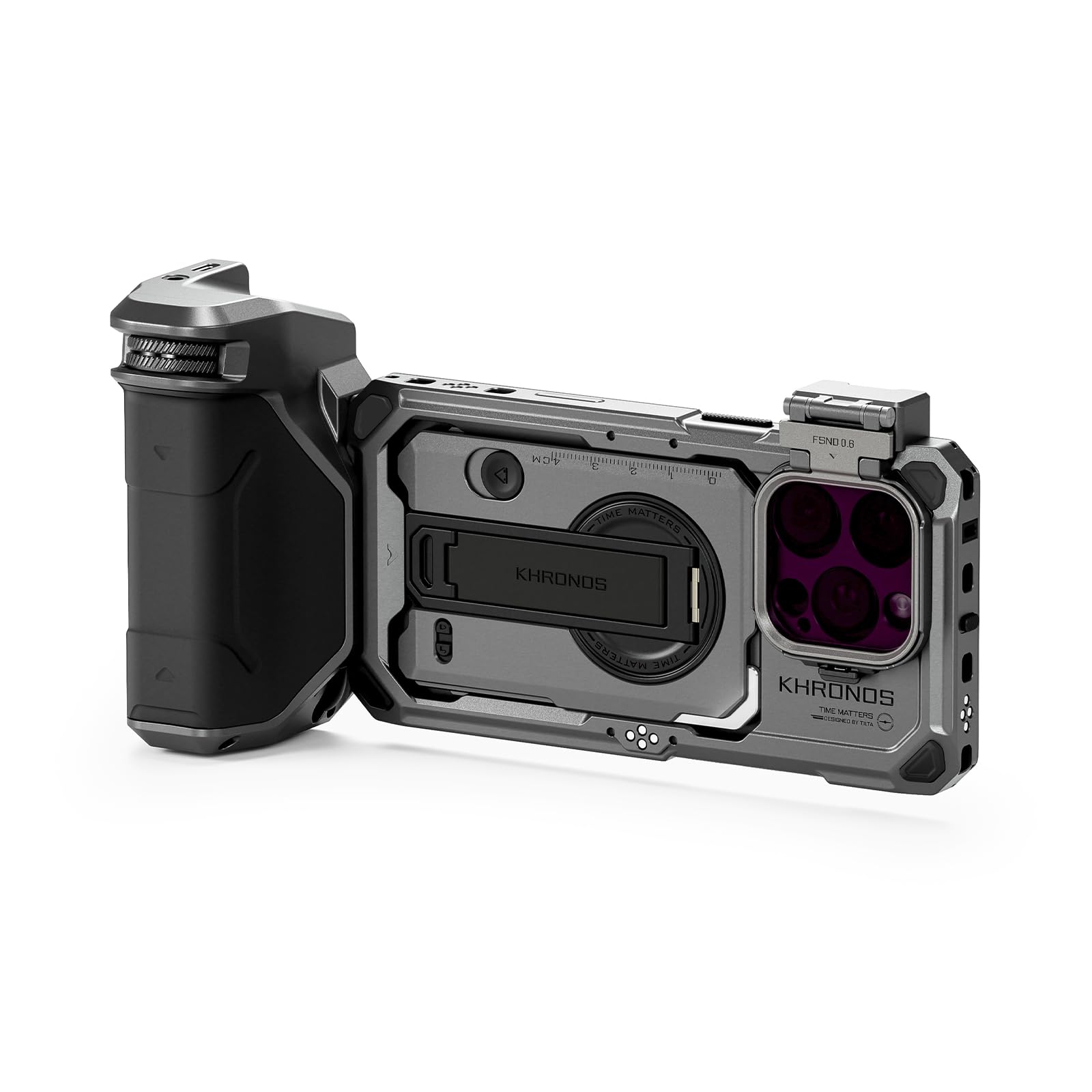 iPhone16Pro カメラ ケース　TILTA Khronos Amazon.co.jp: TILTA iPhone 16 Pro 用Khronos スマホケージ Handheld