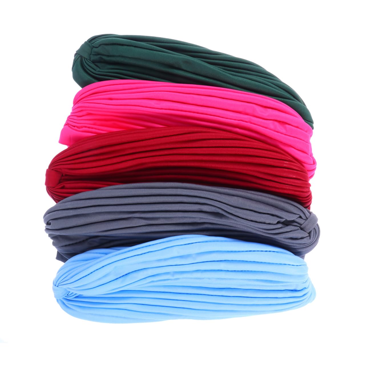 SHERCHPRY 15 Unidades De Gorros De Turbante Elásticos Gorros De Quimio Envolturas De Mujer Bufanda Elástica Para Envolver El Cabello Bufandas De Turbante Para Mujer Sombrero De