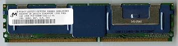 MICRON MT9HTF12872FY-667E2D6 PC2-5300F DDR2 667 1GB FBDIMM 1RX8 for Server ONLY