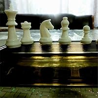 Vista 5 de 2Pcs Chess Piece Chocolate Candy Molds, International Chess Silicone Mold Epoxy Resin Craft Casting Fondant Paper Clay Wax Melt Mold