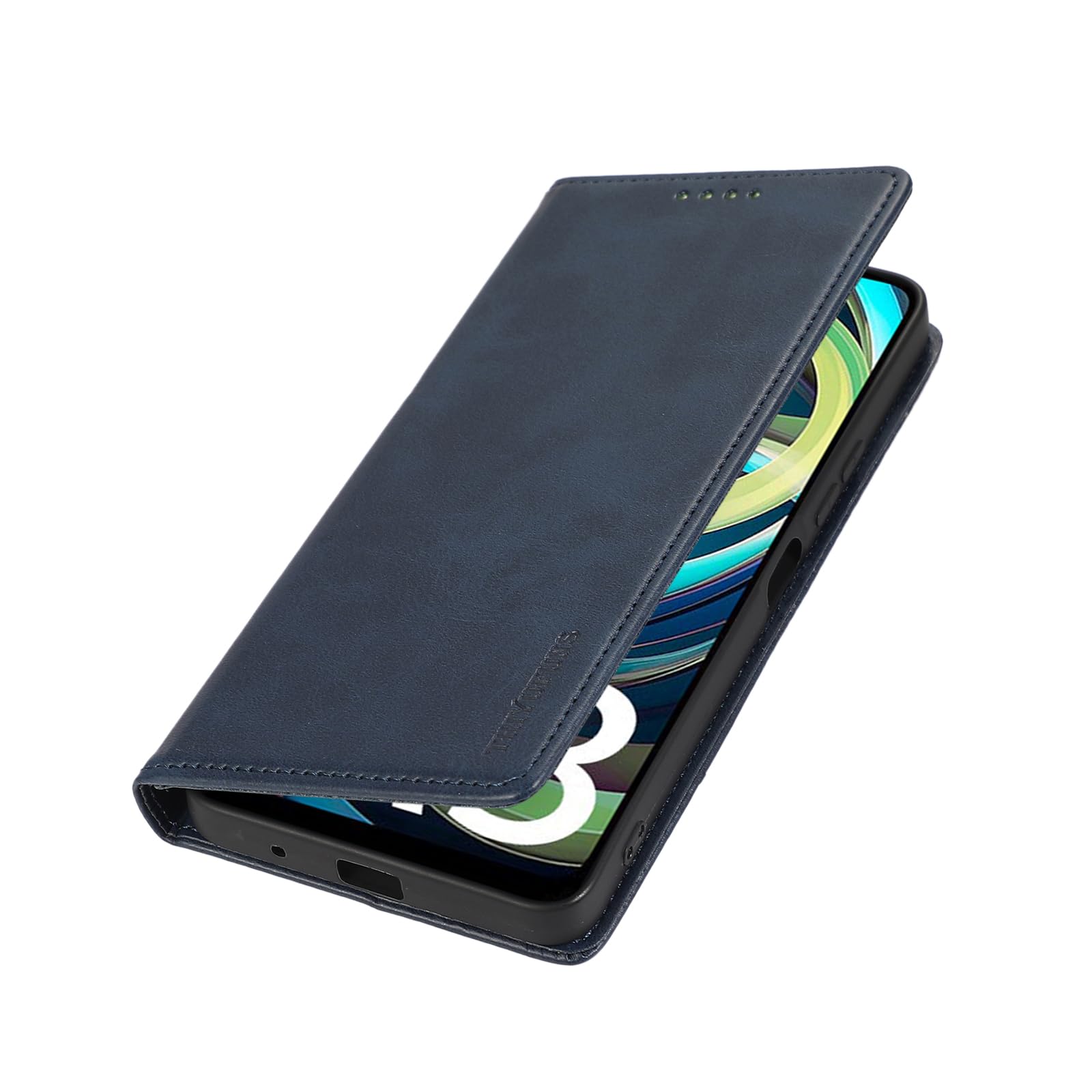 Ganbary Cover Compatibile Con Xiaomi Redmi A3, Premium Pelle PU