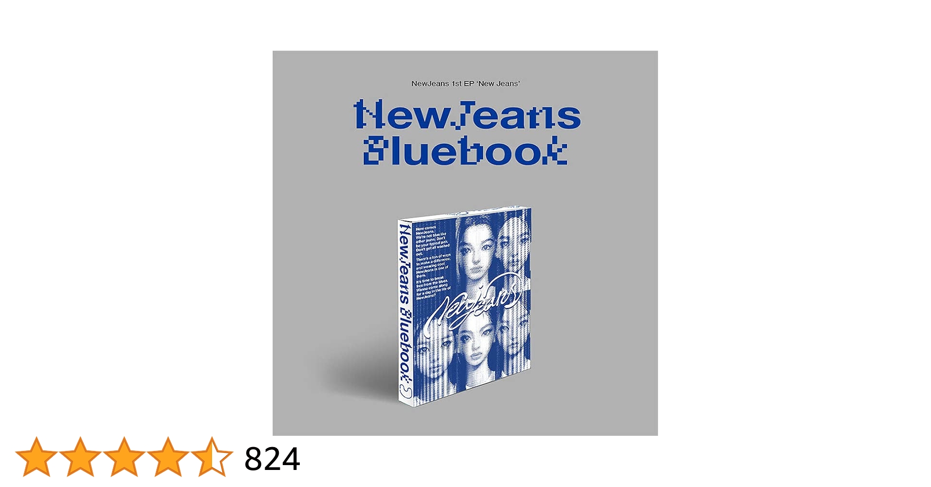 Blue Book Version ) NEWJEANS NEW JEANS 1st EP Album ( HANNI