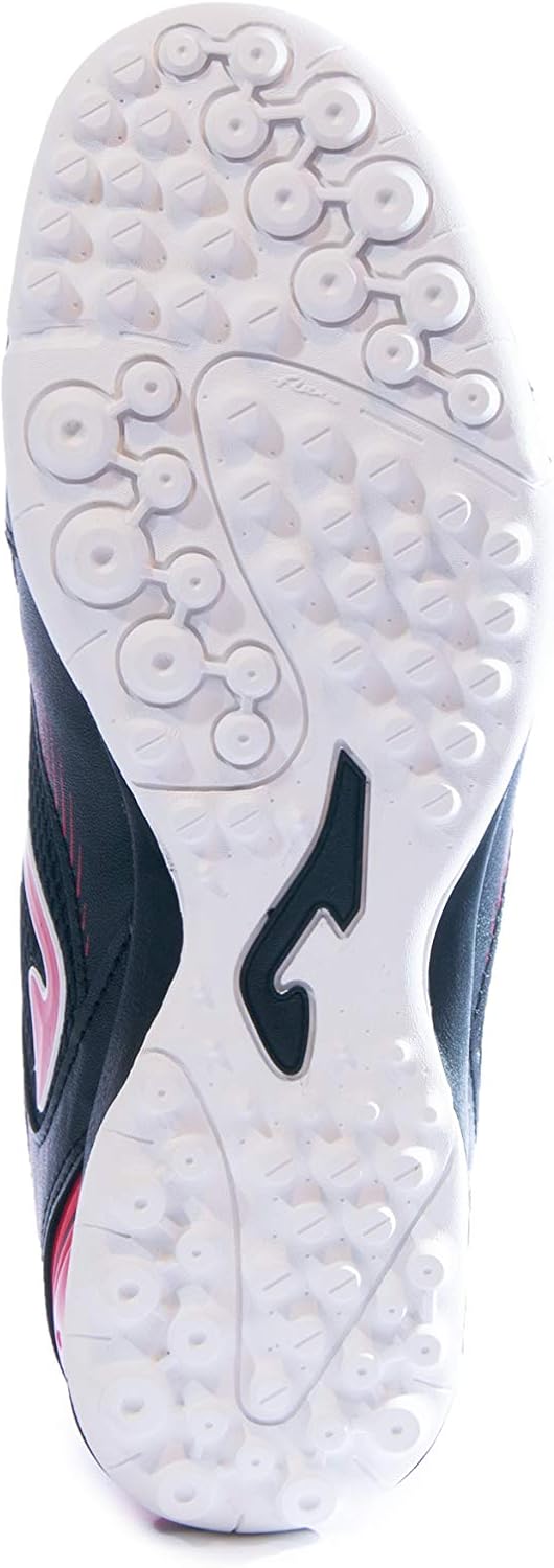 Joma Men's Dribling TF Turf Soccer Shoes (10, Black/Red/White)