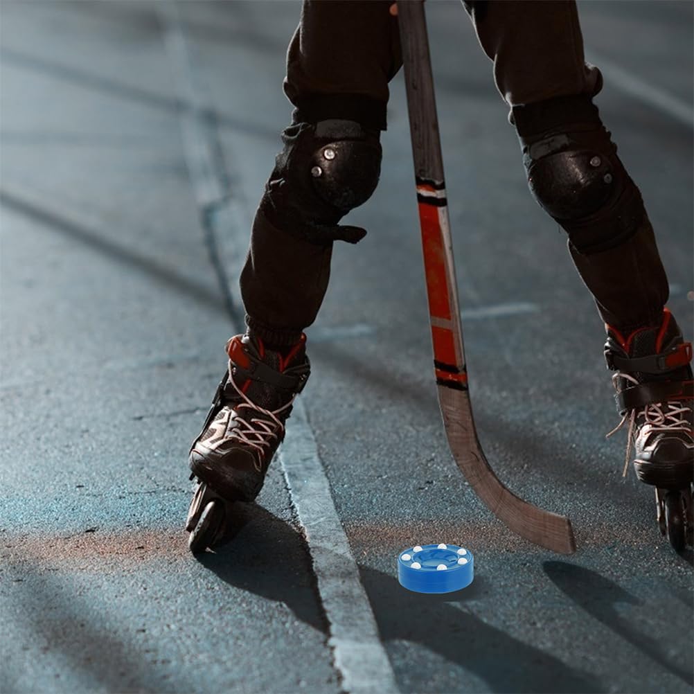2pezzi Puck Da Hockey Su Puck Per Allenamento E Competizione Roller Hockey Disco Leggero E Resistente Per Superfici Lisce Gioco Uomini Donne Materiale Ammortizzante Maggiore Stabilità