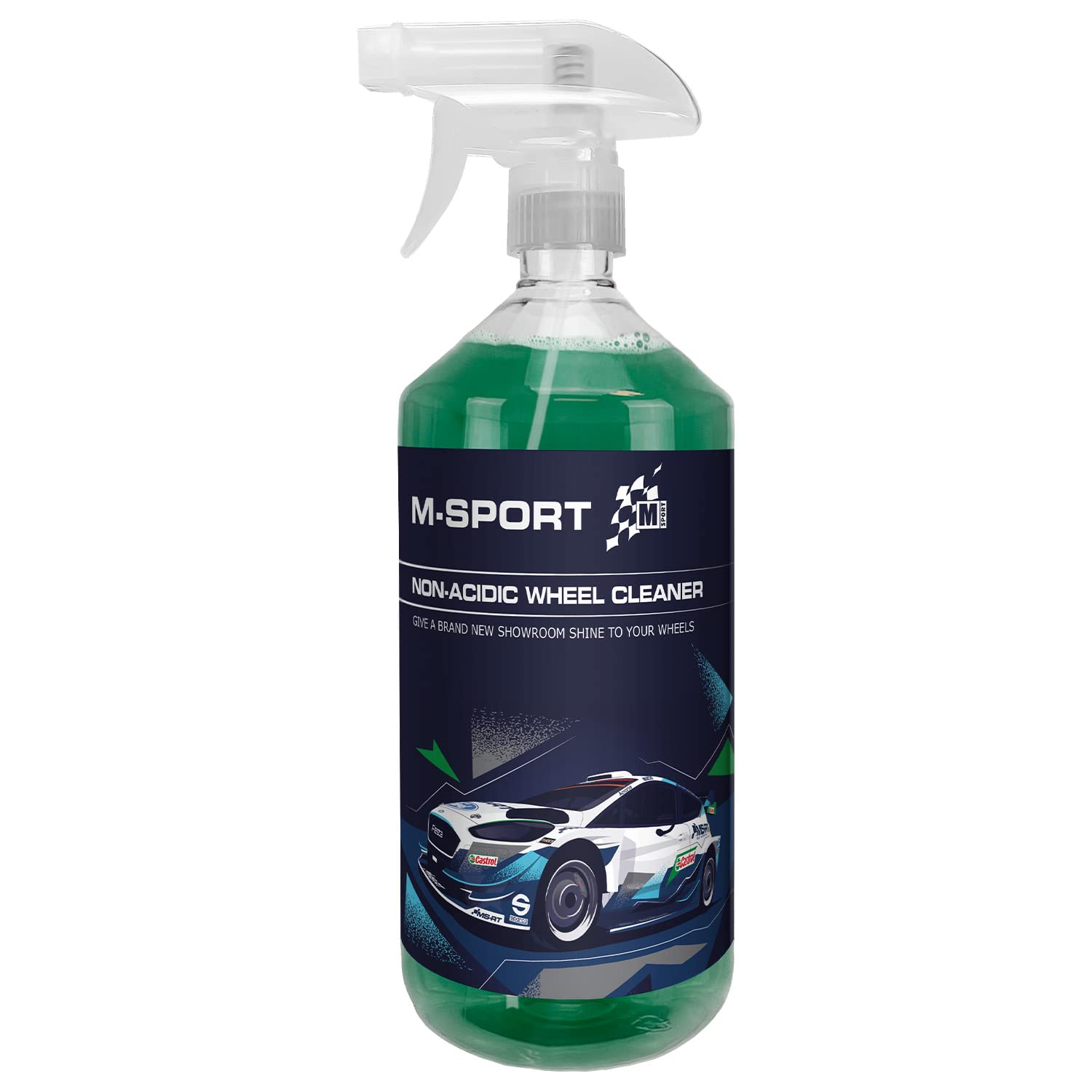 M Sport Non Acidic Wheel Cleaner 1L – Heavy Duty ACID FREE Formula – Suitable For All Wheels – Streak Free Finish – Powerful Brake Dust Remover