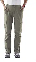 Calça cargo feminina para caminhada ao ar livre, secagem rápida, leve, calça tática, costura interna de 73,7 cm