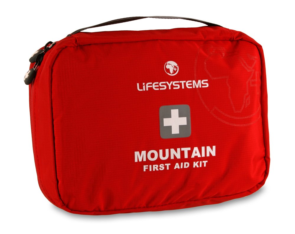 Lifesystems Erste-Hilfe-Set für Berge, mit Sicherheitspfeife und Überlebenstasche