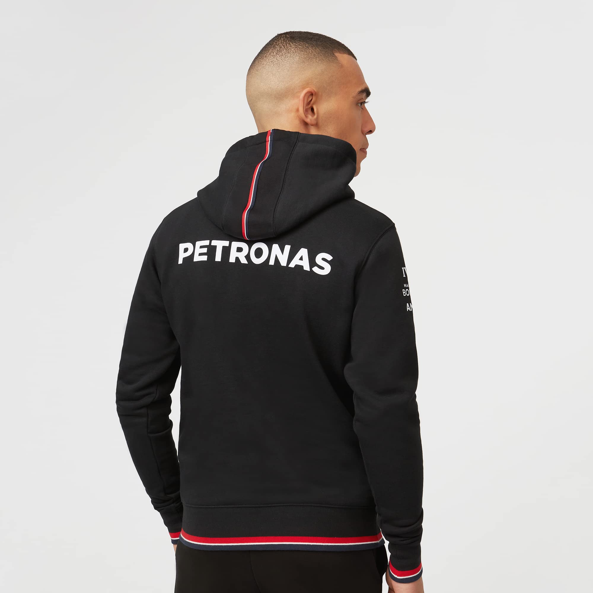 Mercedes AMG Petronas F1 Team Hoodie 2023 – Offizieller Fan-Artikel In Schwarz