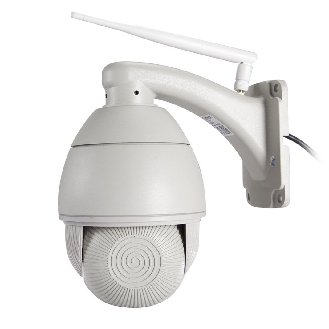 Sricam – Cámara IP HD, de 720 píxels, con WiFi, para vigilancia interior, con P2P e IR, visión nocturna, detector de movimiento con posición de la lente controlable, para CCTV, con micrófono y altavoz