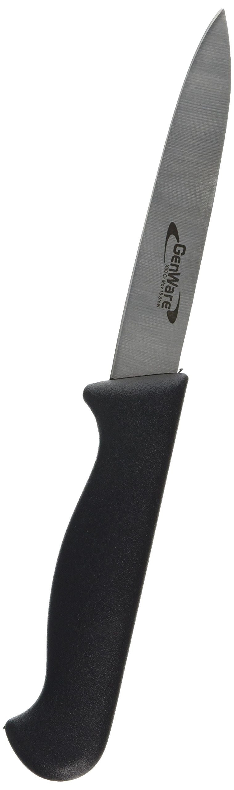 Genware NEV-K-V4 Vegetable Knife, 4", Black