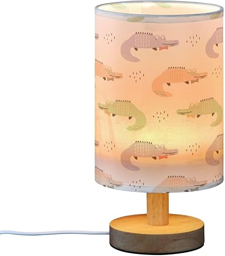 Miniatura 1 de Nightstand Lamps Modern Lamps Electric Cartoon Crocodile Lamp for Boys Kids Room
