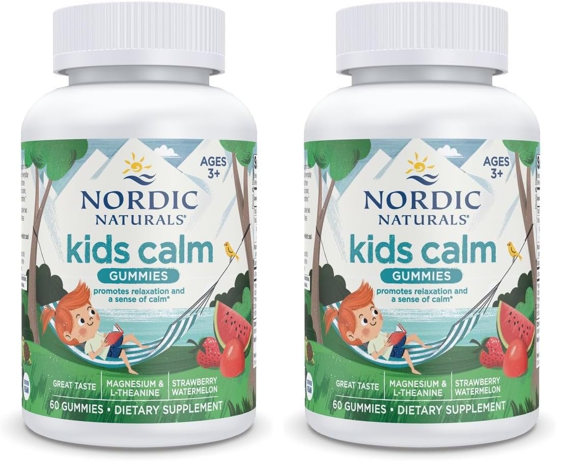 Nordic Naturals Kids Calm Gummies, Magnesium L-Theanine - 60 Gummies — Amazon image 6