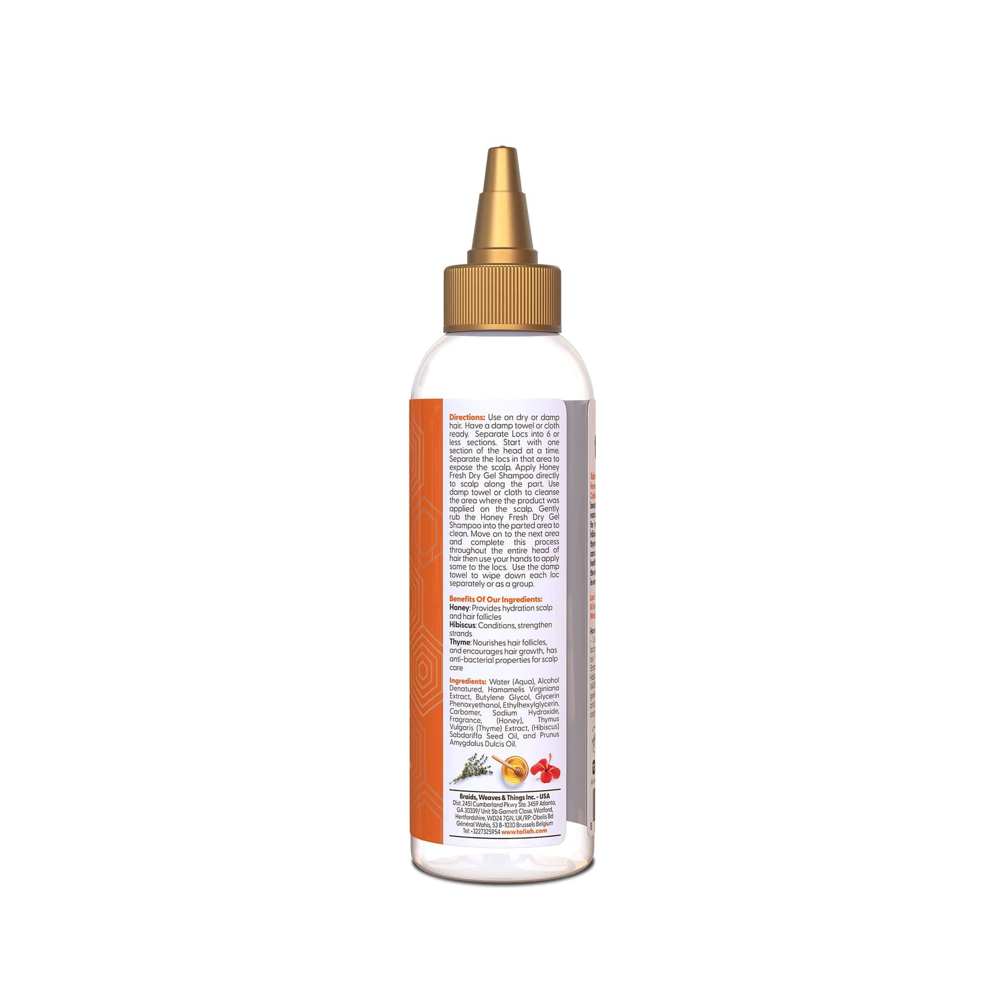 Amazon.com: Taliah Waajid Love My Locs Honey Fresh Dry Gel Shampoo