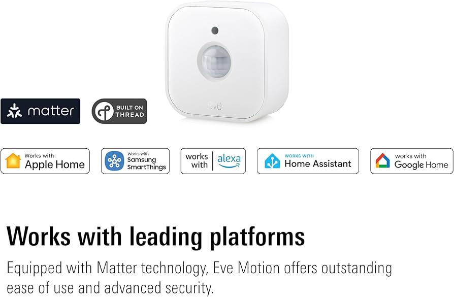 Amazon.com: Eve Motion (Matter) 3-Pack – Smart Motion and Light Amazon.com: Eve Motion (Matter) 3-Pack – Smart Motion and Light