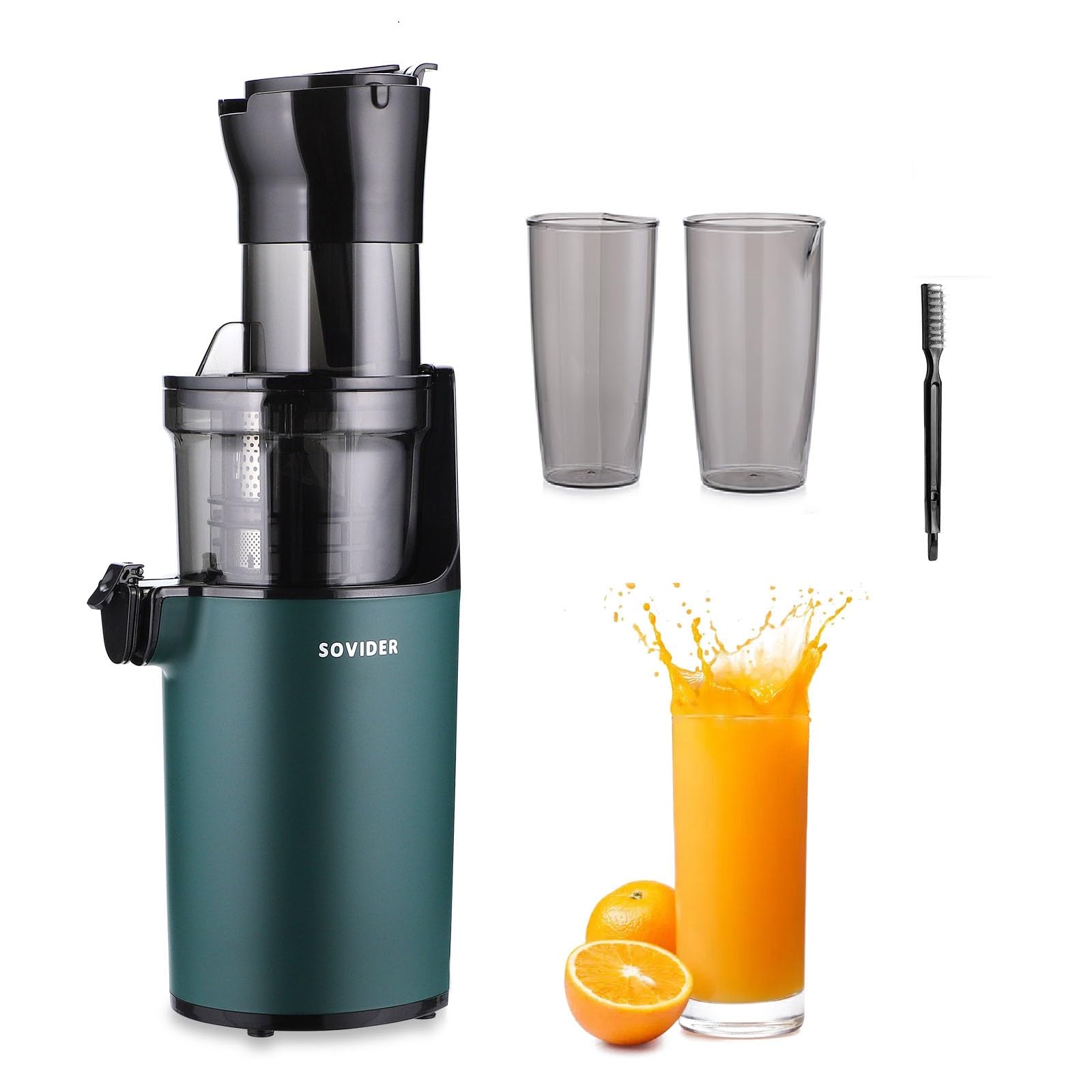 ビタ.ジューサー Amazon.com: Ninja JC150 NeverClog Cold Press Juicer