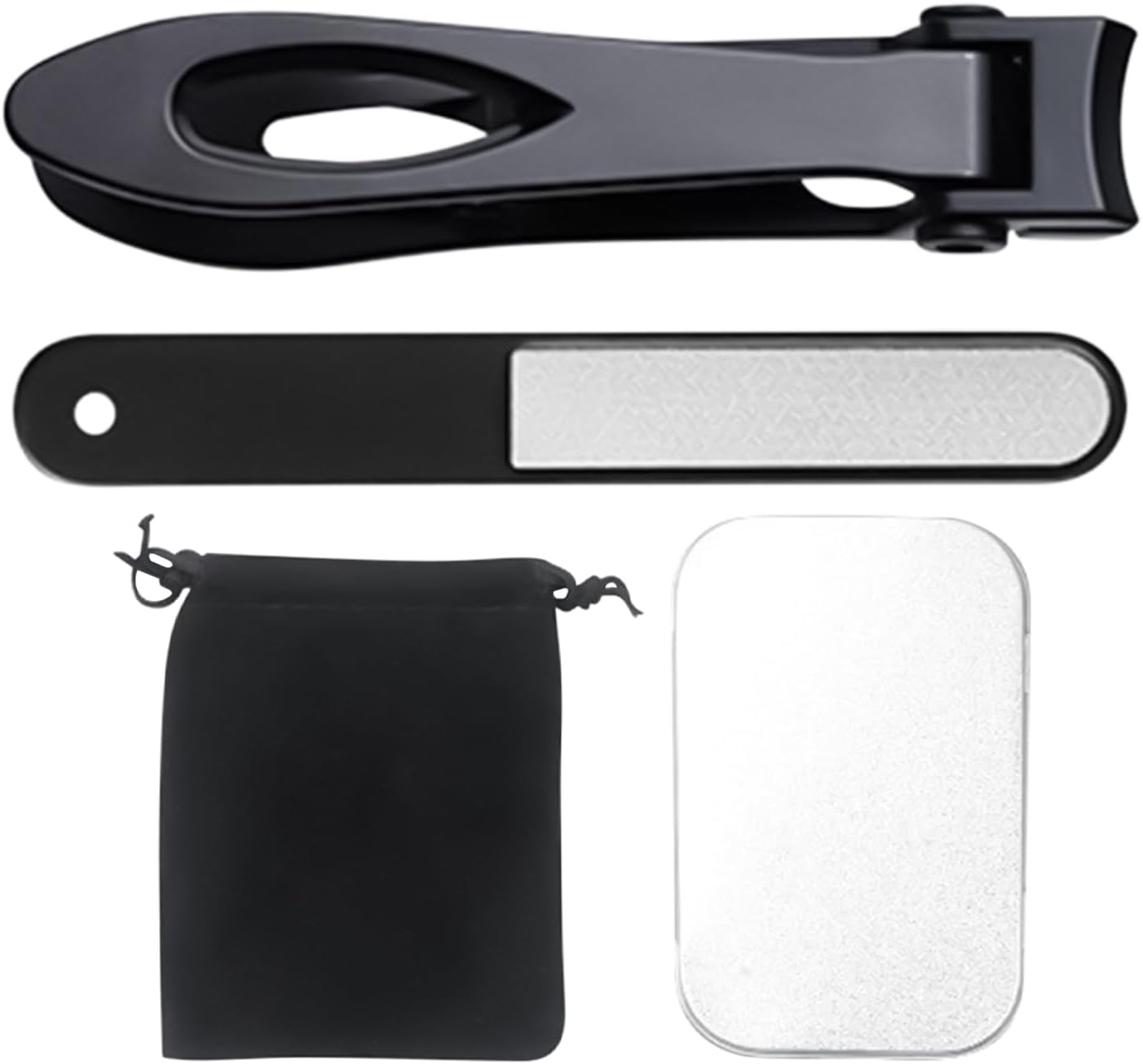 Nail Clipper Set – Stainless Steel Grooming Fingernail Trimmer Kit for Women,Portable Manicure Tool, Nail Cutter for Family Friends Teens Boys Girls Men Women Husband Wife Son