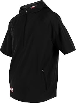 Amazon.com: Rawlings | Colorsync Short Sleeve Hooded Cage Jacket